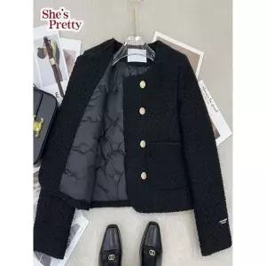 [하프클럽/]로밥이너패딩더블자켓 L까지_여성자켓코트