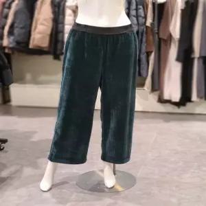 [트리아나][트리아나] 소고 허립밴딩 벨벳골지와이드팬츠AK4XA18 (P003733151)