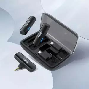 태성 정품판매처 보야 BOYA 링크 무선 핀 마이크 스마트폰 유튜브 방송용 마이크 BOYALINK 2.4G 2채널 무선마이크 C타입/iOS/TRS