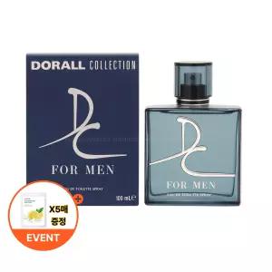 도랄 콜렉션 디씨 포 맨 EDT 100ml (+마스크팩 5매)