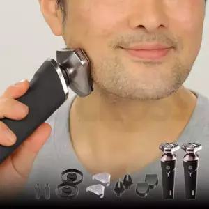 독일 몬타 3헤드 방수면도기 무선 전동 전기 3중날 바리깡 코털 제거 3in1 멀티 헤드 방수 면도기 2세트