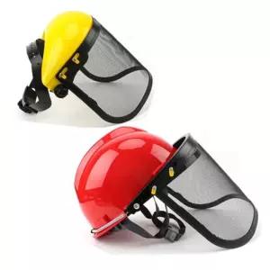 예초기 안면 보호구/작업/벌초/안전/마스크/안전모/예초/안면보호