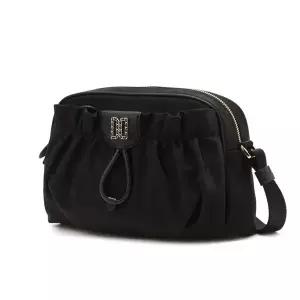 [닥스](강남점)DCBA6E346BK [HILTON] 블랙 DD장식 셔링 포인트 나일론 크로스백