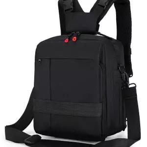 배낭 수납 쿠션 캠핑 호환 블랙 가방 방수 카메라 야외 소형