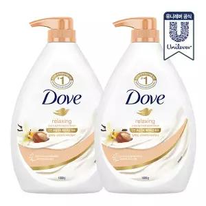 도브 시어버터바디워시 1L 2개