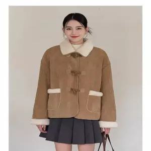 [라일리의류] Rly 린베라 스웨이드코트,양털코트,뽀글이코트,떡볶이코