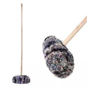 옳은유통 실차솔 목봉150cm/ 자동차 차량 세차 막대 바닥 청소 솔 브러쉬