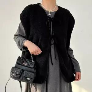 빅사이즈 512 부드러운보아털끈조끼 DBAV940