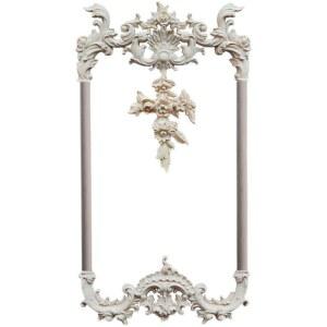 엔틱 몰딩 벽장식 아트월 셀프인테리어 문양 웨인스코팅