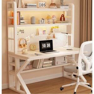 타공판 테이블 책상 타공 책꽂이 책장 철제 다용도 중학생 수납장 데스크