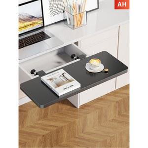 서랍형 접이식 데스크 책꽂이 책상 책장 테이블 상판 노트북 확장 선반