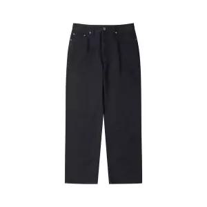 [커스텀멜로우](강남점) 블랙 다잉 스트레이트 팬츠 CQPAM25211BKX