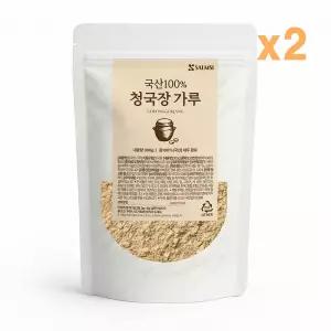 살므시 국산100% 청국장 가루 300g x 2개