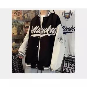 MFNC 230012 남녀 공용 오버핏 야구 점퍼 겨울 방풍 아우터 바람막이 플리스 자켓 후드 코트 하객룩 옷 잠바 데님 봄 가을