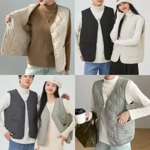 [라일리여성의류] Rly 패딩조끼 조끼 겨울 남성조끼 조끼 경량조끼