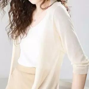 [라일리여성의류] Rly 롱가디건 여름 데일리 로브 내추럴 TDR-00