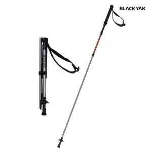블랙야크 남성여성 공용 5단 듀랄루민티타늄 트레킹등산스틱 EVA 그립 폴딩스틱_125 2BYSTX4909 223873