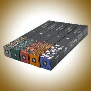 네스프레소 오리지널 정품 룽고 5종세트(50)/캡슐커피/월드 익스플로레이션