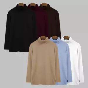 [에스이엔몰] 여성 피치기모 스판 폴라 티 빅사이즈