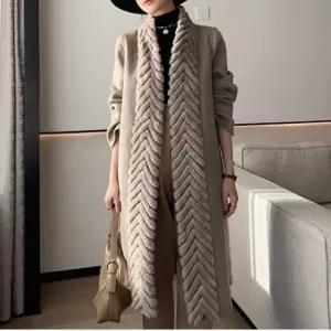 [BELLA.DOI]  고급 리얼 밍크 로브 코트 양가죽