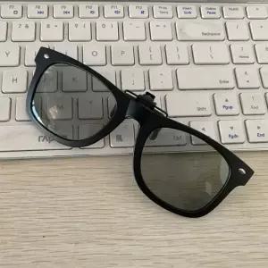 착용자용 변색 클립온 선글라스 클립 자외선차단 운전 낚시 스포츠 선그라스 H133