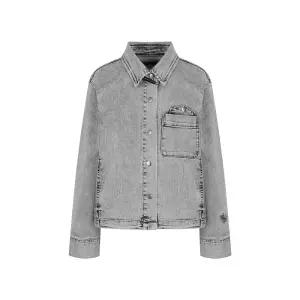 [샤트렌]샤트렌 여성 패치 포켓 데님 여름 자켓_HCEMJK203