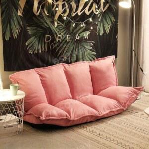 패브릭 방지소파베드 리클라이너 원룸 거실 침대 디자인 만능 벨벳 접이식 겸용