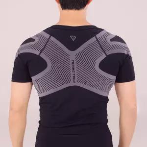 NEW 시즌2 테이핑테크 바른자세 테이핑웨어 1장 기능성 스포츠 티셔츠 자세교정