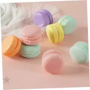 마카롱 모형 8p 세트 디저트 미니어처 장식 소품 카페 베이커리 매장 인테리어
