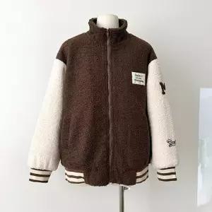 여성자켓 뽀글이 후리스 야구점퍼 케주얼패딩