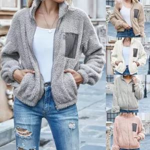 여성자켓 여성겨울점퍼 베이직 양털 후리스