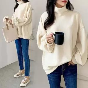 위쉬몰 IL 무지골지폴라티셔츠(E856H312) 빅사이즈