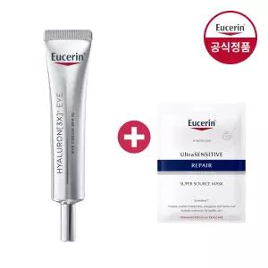 유세린 하이알루론 3X 아이크림 15ml +(증)마스크팩 1매