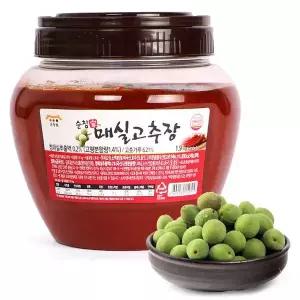 순창가 매실 고추장 1.9kg 맛있게 매운 고추장