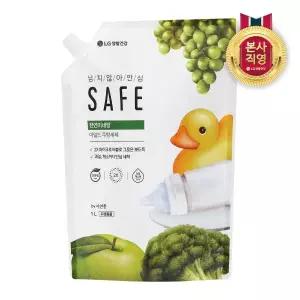 [엘지생활건강]세이프 주방세제 천연미네랄 마일드 리필 1L