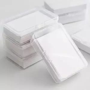 투명 플라스틱 명함 포토카드 케이스