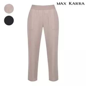 허리 밴딩 세미 배기 팬츠_M24TWP843ME