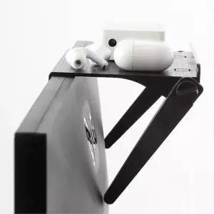 스피커거치용 파티션 모니터위선반 상단트레이 데스크정리 받침대 책상꾸미기 공유기