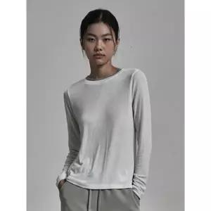 [롯데백화점]폴햄 여성 울블렌드 라운드넥 긴팔티 PHG2TS2310