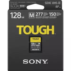 [정품] 소니 TOUGH- M 시리즈 SDXC UHS-II 카드 128GB V60 CL10 U3 맥스 (SF-M128T T1) 789646