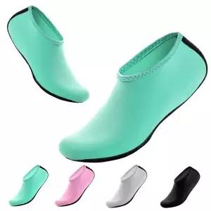 [셀러에이드]남녀공용 물놀이 신발 워터 슈즈 베이직 아쿠아슈즈 방수샌들