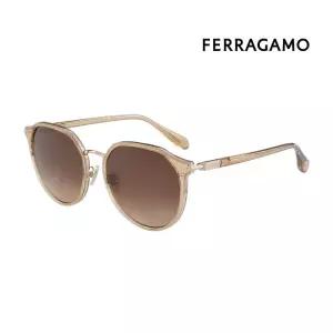 페라가모 명품 선글라스 SF2026SLBK 210 라운드 뿔테 자외선차단 여자 남자