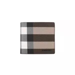 [버버리] 체크 인터내셔널 Bi폴더 동전 지갑 118102334