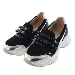 [에스콰이아][에스콰이아] 여성 리본 포인트 슬립온 5.5CM(EQFSHZ682BK) (P003771936)