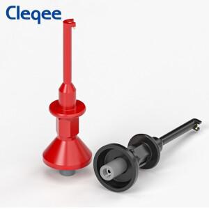 P30056 SMD IC  후크 클립2mm 4mm 암 잭 포함 멀티미터 바나나 플러그 프로브 전기 2PCS