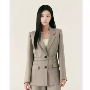 (스타필드 안성 로엠)벨티드 오버핏 자켓_RMJKG23R15