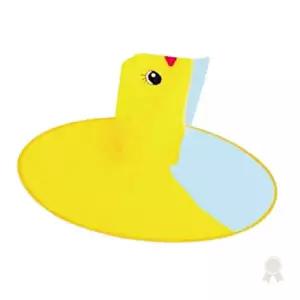 오리 캐릭터 우비모자 아동 키즈 어린이 초경량 모자우산 우의 레인코트 비옷 우비