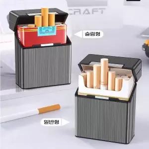 슬림형 664ZEH00 일반형 담배케이스 메탈 초경량 자석케이스