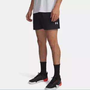 [언더아머](대전신세계)6009712-001 블랙 UA Tech 우븐 남성 5인치 쇼츠 반바지 헬스 런닝 스포츠