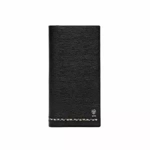 브랜드정품 닥스 ALEXANDER블랙 라인 체크 로고 장지갑 DBWA0E621 321679
